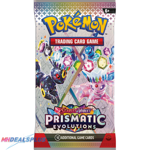 Pokemon Prismatic Evolutions Surprise Box MHDEALSPLUS Pokemon Prismatic Evolutions Surprise Box MHDEALSPLUS