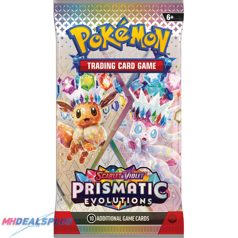 Pokemon Prismatic Evolutions Surprise Box – MHDEALSPLUS Pokemon Prismatic Evolutions Surprise Box – MHDEALSPLUS
