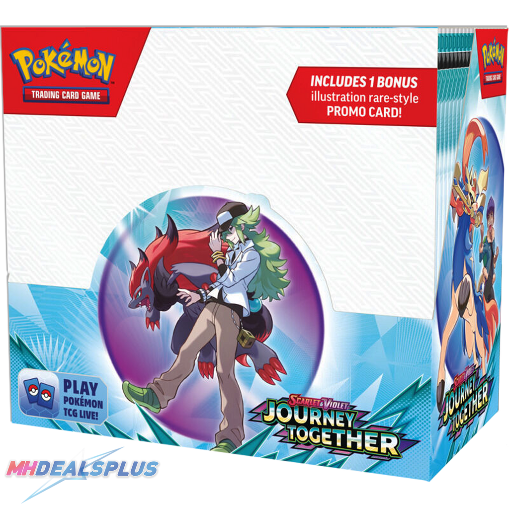 Pokemon Journey Together Enhanced Booster Box Sealed Case MHDEALSPLUS Pokemon Journey Together Enhanced Booster Box Sealed Case MHDEALSPLUS