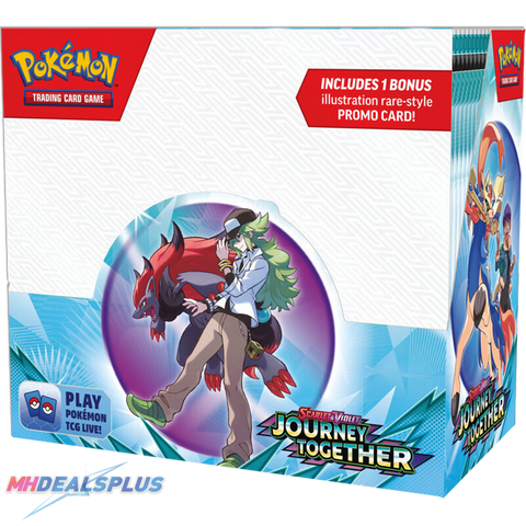 Pokemon Journey Together Enhanced Booster Box Sealed Case MHDEALSPLUS Pokemon Journey Together Enhanced Booster Box Sealed Case MHDEALSPLUS