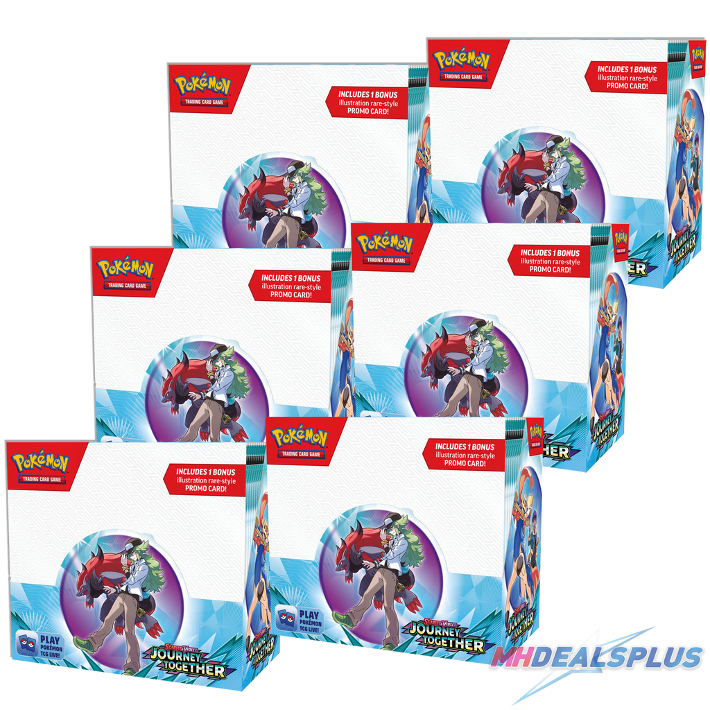 Pokemon Journey Together Enhanced Booster Box Sealed Case MHDEALSPLUS Pokemon Journey Together Enhanced Booster Box Sealed Case MHDEALSPLUS