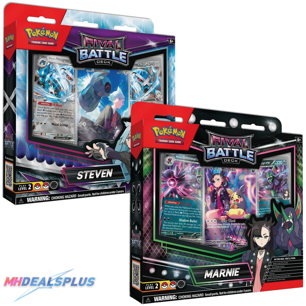 pokémon trading card game rival battle marnie deck Pokemon Rival Battle Deck