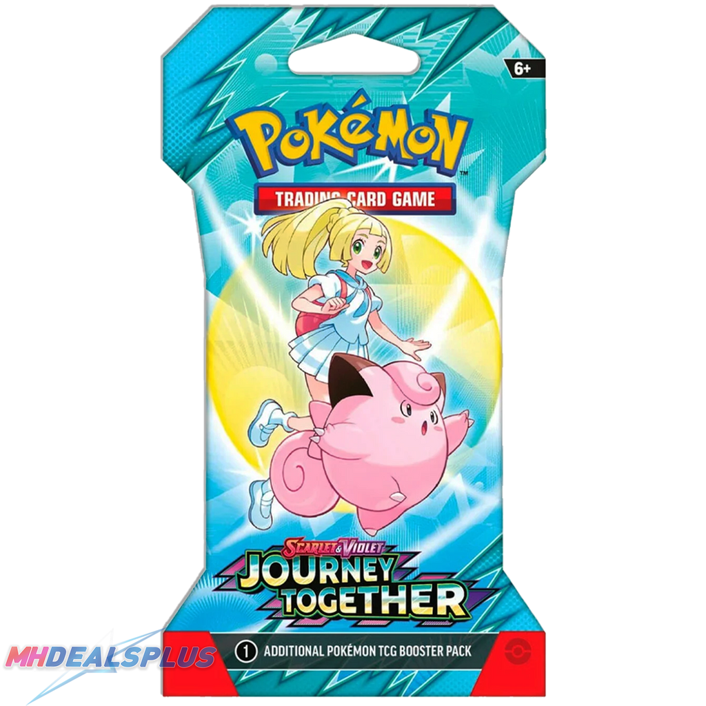 pokemon journeys cards Pokemon Journey Together Sleeved Booster Pack – MHDEALSPLUS