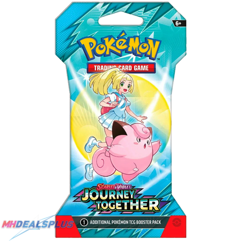 Pokemon Journey Together Sleeved Booster Pack – MHDEALSPLUS