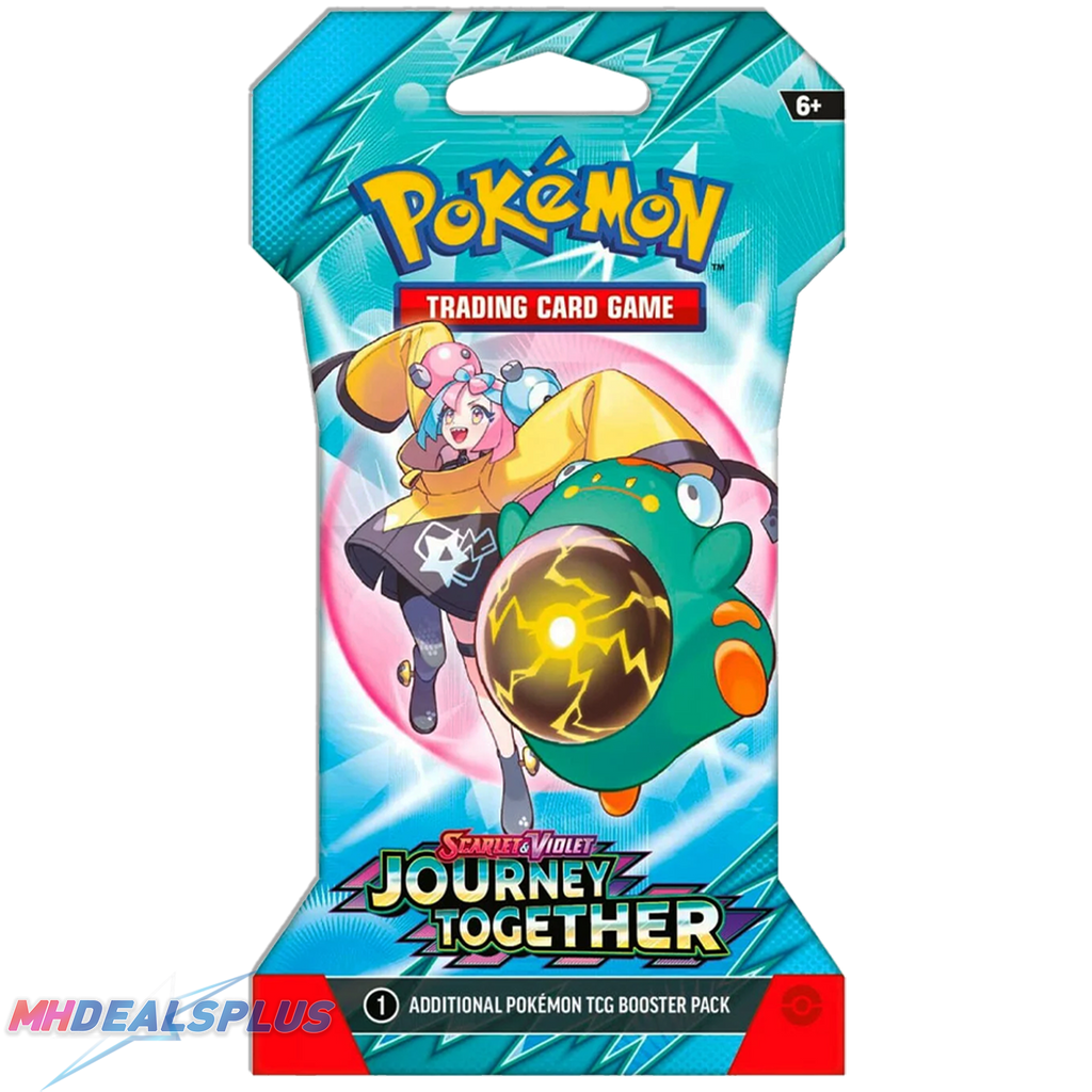 Pokemon Journey Together Sleeved Booster Pack MHDEALSPLUS Pokemon Journey Together Sleeved Booster Pack MHDEALSPLUS