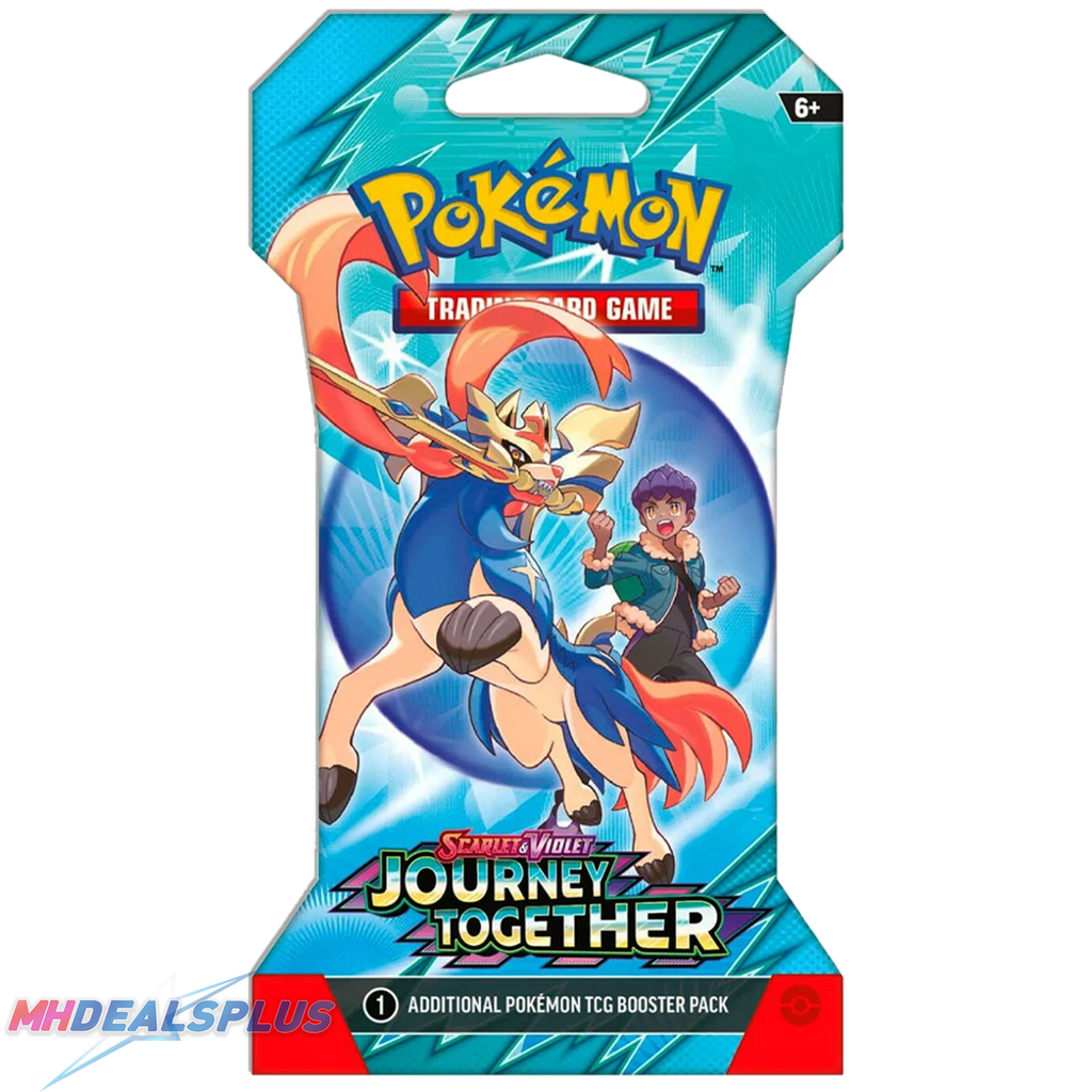 Pokemon Journey Together Sleeved Booster Pack – MHDEALSPLUS Pokemon Journey Together Sleeved Booster Pack – MHDEALSPLUS