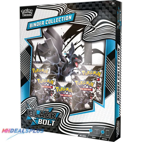 (Pre-Order) Pokemon Black Bolt Binder Collection