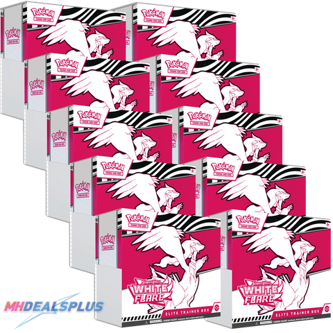 (Pre-Order) Pokemon White Flare Elite Trainer Box Sealed Case