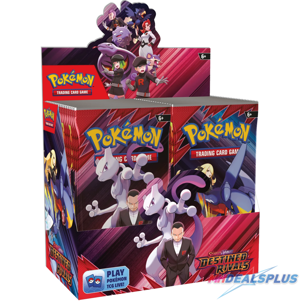 Pokemon Destined Rivals Booster Box MHDEALSPLUS Pokemon Destined Rivals Booster Box MHDEALSPLUS