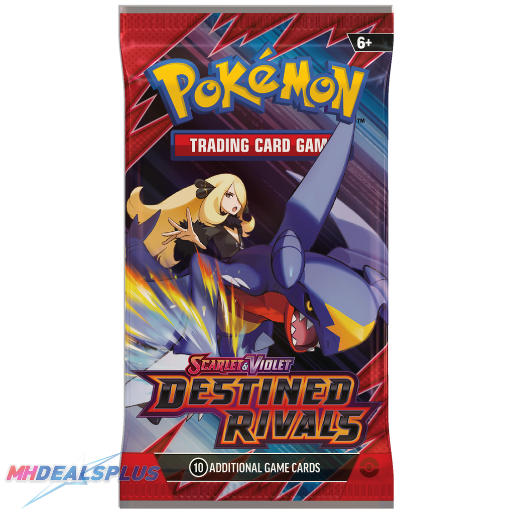 Pokemon Destined Rivals Booster Pack Set of 5 MHDEALSPLUS Pokemon Destined Rivals Booster Pack Set of 5 MHDEALSPLUS