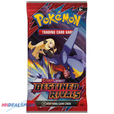 Pokemon Destined Rivals Booster Pack Set of 5 MHDEALSPLUS Pokemon Destined Rivals Booster Pack Set of 5 MHDEALSPLUS