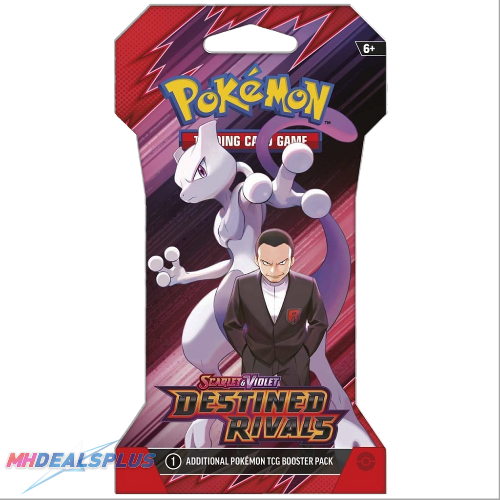 pokemon scarlet and violet destined rivals booster pack Pokemon Destined Rivals Sleeved Booster Pack – MHDEALSPLUS