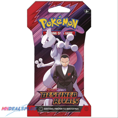 pokemon tcg sv10 destined rivals booster display box Pokemon Destined Rivals Sleeved Booster Pack – MHDEALSPLUS