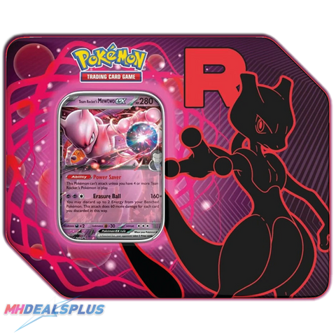 Pokemon Team Rocket Tin Set of 3 MHDEALSPLUS Pokemon Team Rocket Tin Set of 3 MHDEALSPLUS