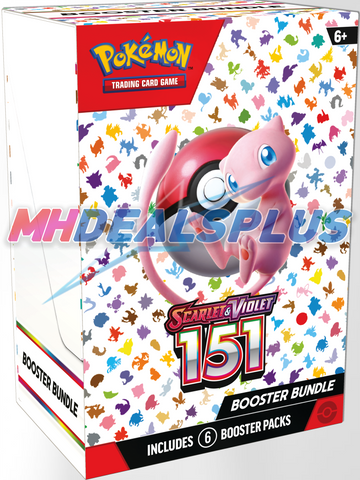 Pokemon Scarlet & Violet 151 Booster Bundle - 6 Booster Packs