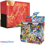 Pokemon Scarlet & Violet Booster Box + Elite Trainer Box (Random)