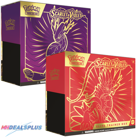 Pokemon Scarlet & Violet Elite Trainer Box Set of 2