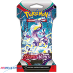 Pokemon Scarlet & Violet Sleeved Booster Pack Sealed Case