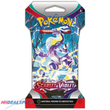 Pokemon Scarlet & Violet Sleeved Booster Pack Sealed Case