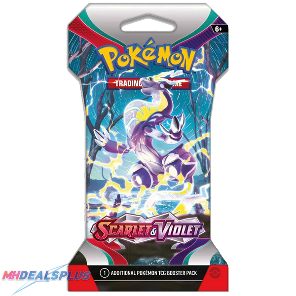 Pokemon Scarlet & Violet Sleeved Booster Pack – MHDEALSPLUS