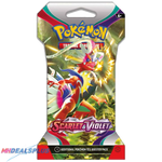 Pokemon Scarlet & Violet Sleeved Booster Pack Sealed Case