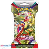 Pokemon Scarlet & Violet Sleeved Booster Pack Sealed Case