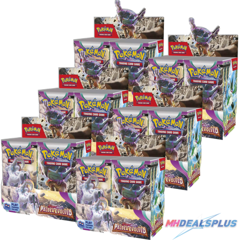 Pokemon Paldea Evolved Booster Box Sealed Case