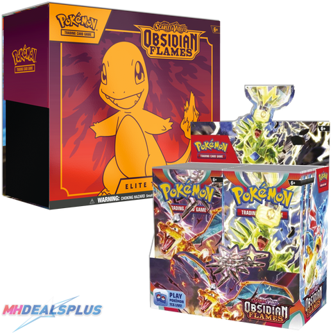 Pokemon Obsidian Flames Booster Box + Elite Trainer Box