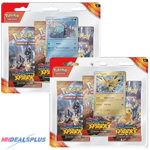 (Pre-Order) Pokemon Surging Sparks 3-Pack Blister Set of 2