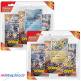 (Pre-Order) Pokemon Surging Sparks 3-Pack Blister Set of 2