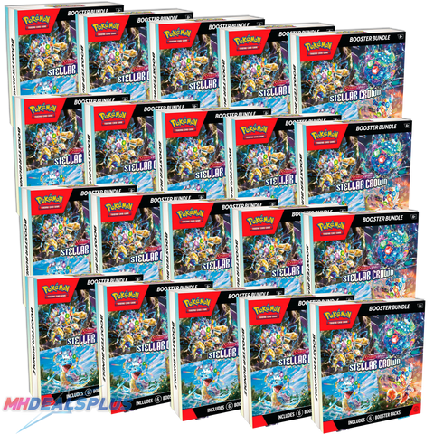 Pokemon Stellar Crown Booster Bundle Sealed Case