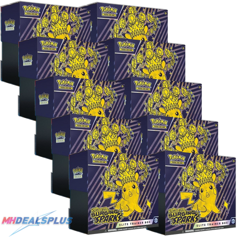 (Pre-Order) Pokemon Surging Sparks Elite Trainer Box Sealed Case