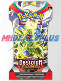 Pokemon Obsidian Flames Sleeved Booster Pack Sealed Case - 144 Booster Packs