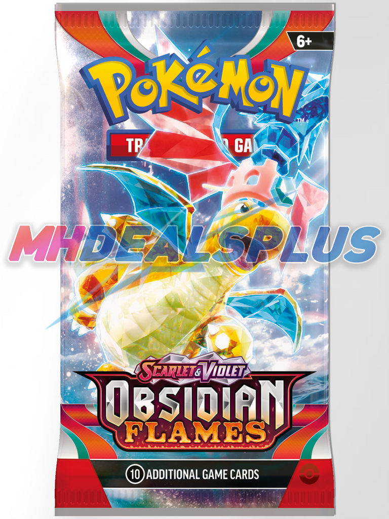 Pokemon Obsidian Flames Booster Bundle MHDEALSPLUS Pokemon Obsidian Flames Booster Bundle MHDEALSPLUS