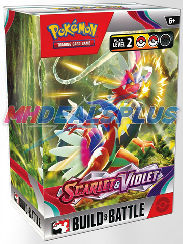 Pokemon Scarlet & Violet Build & Battle Box - 4 Packs