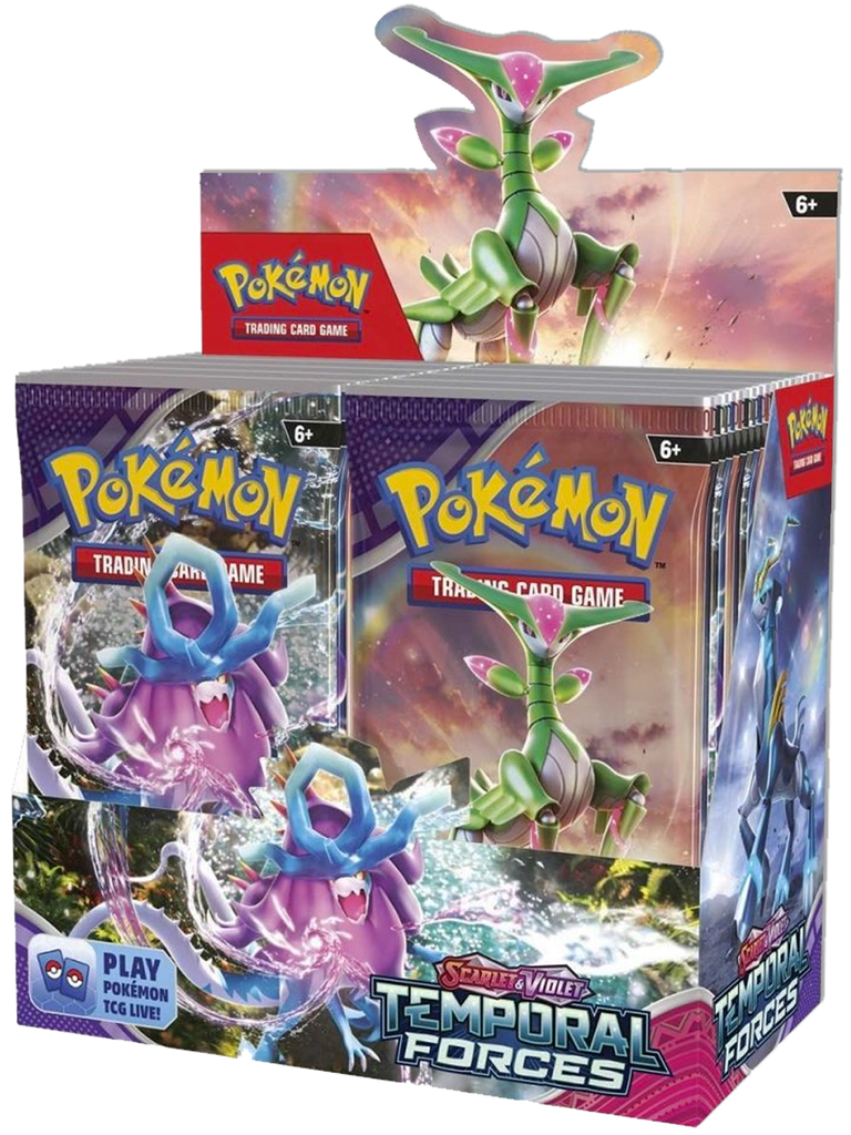 Pokemon Temporal Forces Booster Box MHDEALSPLUS Pokemon Temporal Forces Booster Box MHDEALSPLUS