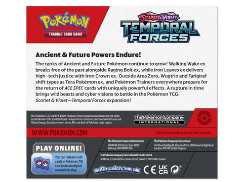 Pokemon Temporal Forces Booster Box MHDEALSPLUS Pokemon Temporal Forces Booster Box MHDEALSPLUS