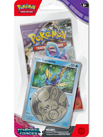 temporal forces booster display box Pokemon Temporal Forces Checklane Blister Pack Sealed Case