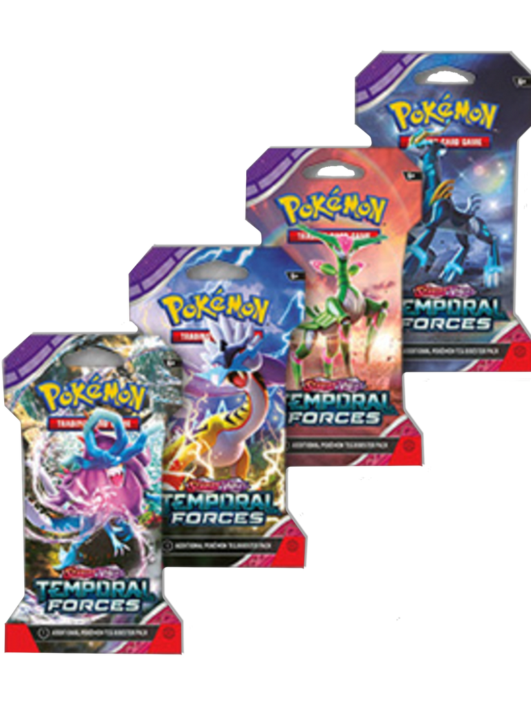 Pokemon Temporal Forces Sleeved Booster Pack MHDEALSPLUS Pokemon Temporal Forces Sleeved Booster Pack MHDEALSPLUS