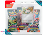 Pokemon Twilight Masquerade 3-Pack Blister Set of 2 - 6 Booster Packs