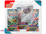 Pokemon Twilight Masquerade 3-Pack Blister Set of 2 - 6 Booster Packs