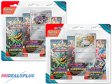 Pokemon Twilight Masquerade 3-Pack Blister Set of 2 - 6 Booster Packs