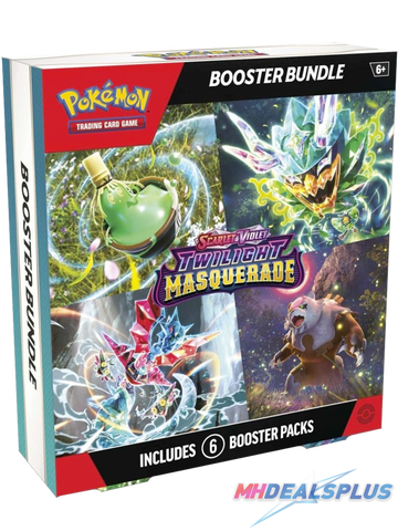 (Pre-Order) Pokemon Twilight Masquerade Booster Bundle - 6 Booster Packs