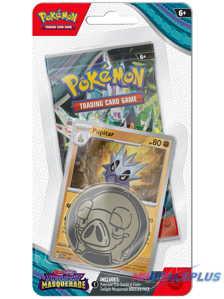 Pokemon Twilight Masquerade Checklane Blister Pack Set of 2 MHDEALSPLUS Pokemon Twilight Masquerade Checklane Blister Pack Set of 2 MHDEALSPLUS