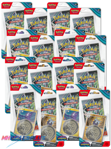 Pokemon Twilight Masquerade Checklane Blister Pack Sealed Case - 16 Booster Packs
