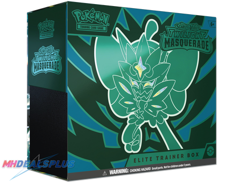 (Pre-Order) Pokemon Twilight Masquerade Elite Trainer Box - 9 Booster Packs