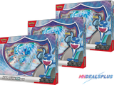 Pokemon Palafin EX Box Set of 3