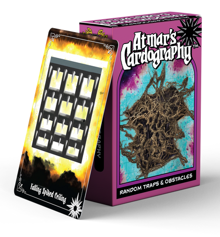 Cardography Deck: Dangerous Traps & Obstacles