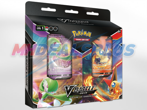 Pokemon TCG: V Battle Deck Bundle: Victini Vs. Gardevoir V Battle Deck Box