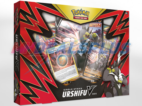 Pokemon TCG Battle Styles Single Strike Urshifu V Box - 4 Booster Packs
